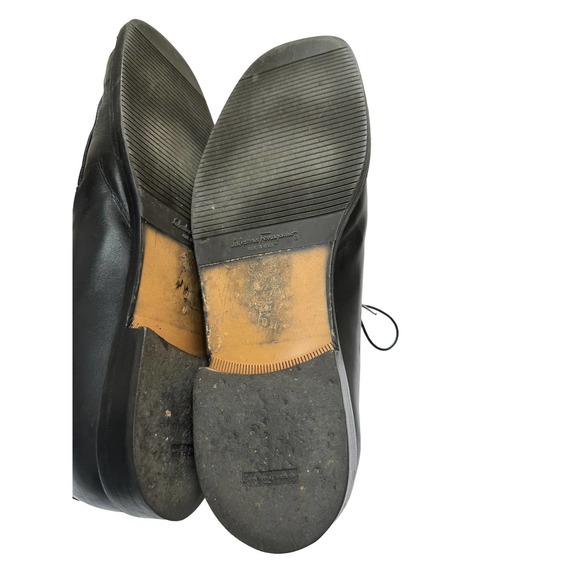 Salvatore Ferragamo Men\'s Black Lace Up Dress Shoes sz 9.5 D main image 13